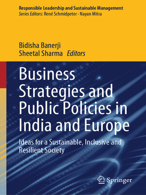 cover image of Business Strategies and Public Policies in India and Europe